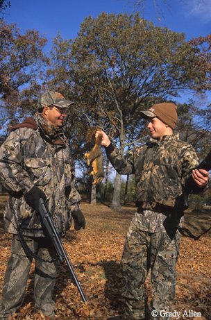 Squirrel hunting